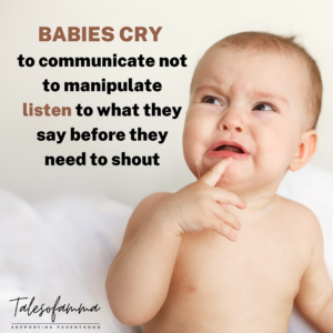 why baby cries